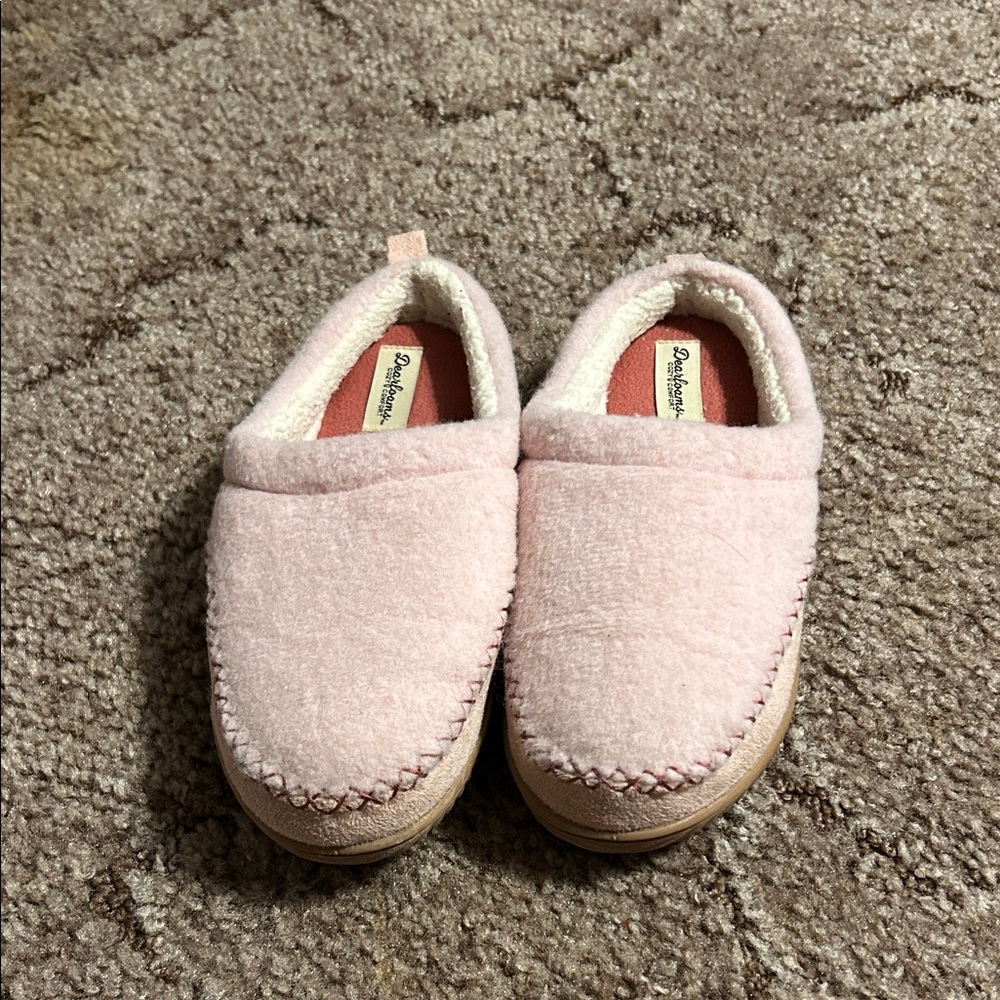 Dearfoams Pink Women's Slippers